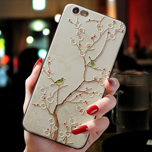 Cute Flower  Silicone Case