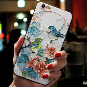 Cute Flower  Silicone Case