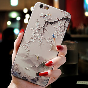 Cute Flower  Silicone Case