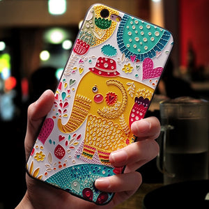 Cute Flower  Silicone Case