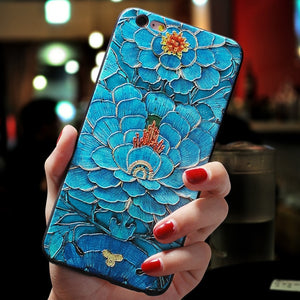 Cute Flower  Silicone Case