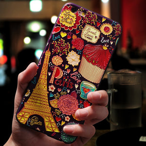 Cute Flower  Silicone Case