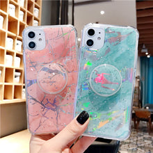 Load image into Gallery viewer, Marble Glitter Case for iPhone