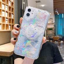 Load image into Gallery viewer, Marble Glitter Case for iPhone