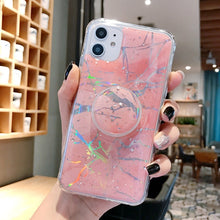 Load image into Gallery viewer, Marble Glitter Case for iPhone