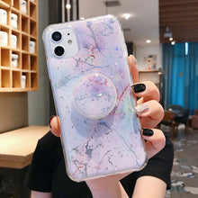 Load image into Gallery viewer, Marble Glitter Case for iPhone