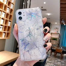 Load image into Gallery viewer, Marble Glitter Case for iPhone